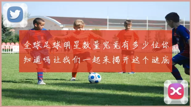 全球足球明星数量究竟有多少位你知道吗让我们一起来揭开这个谜底